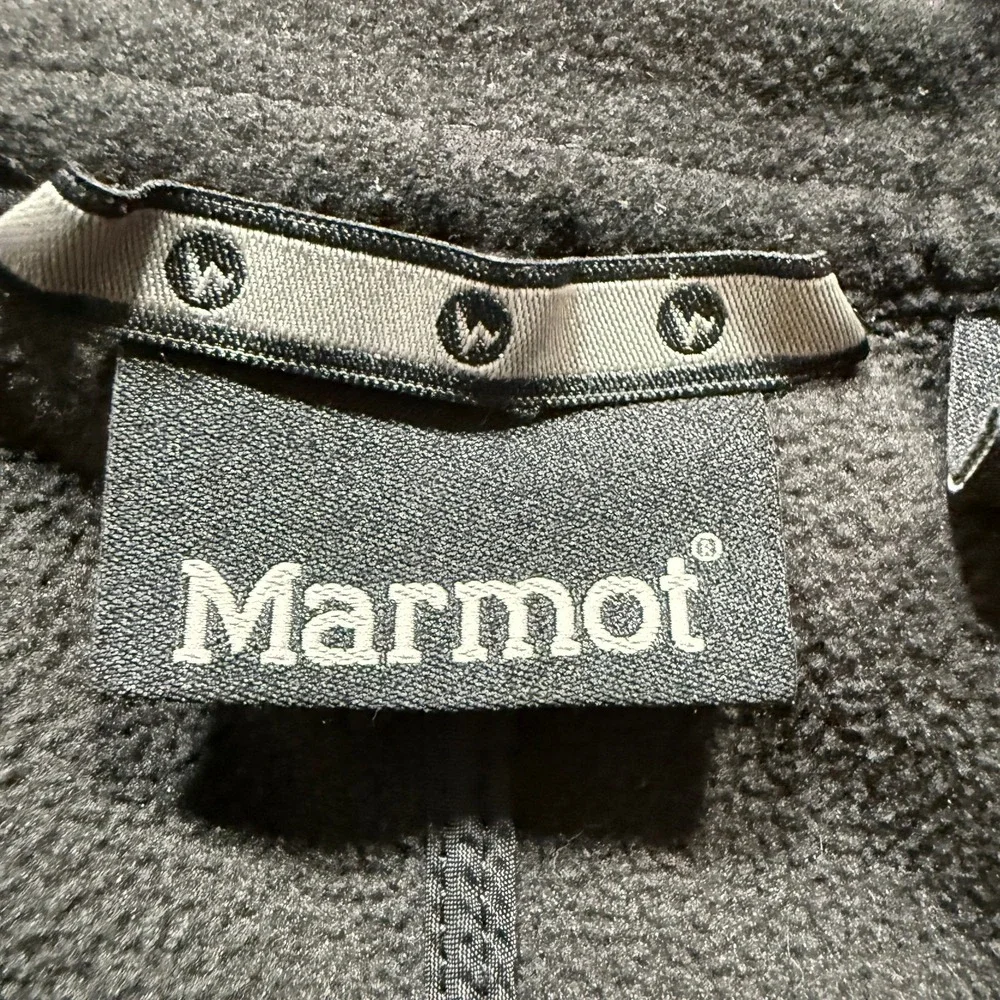 Marmot Jacket Womens Small Purple Soft Shell Midweight Lined Full Zip Gorp - EUC